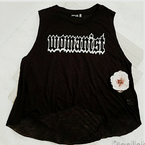 Tops - Womanist High/Low Tank
